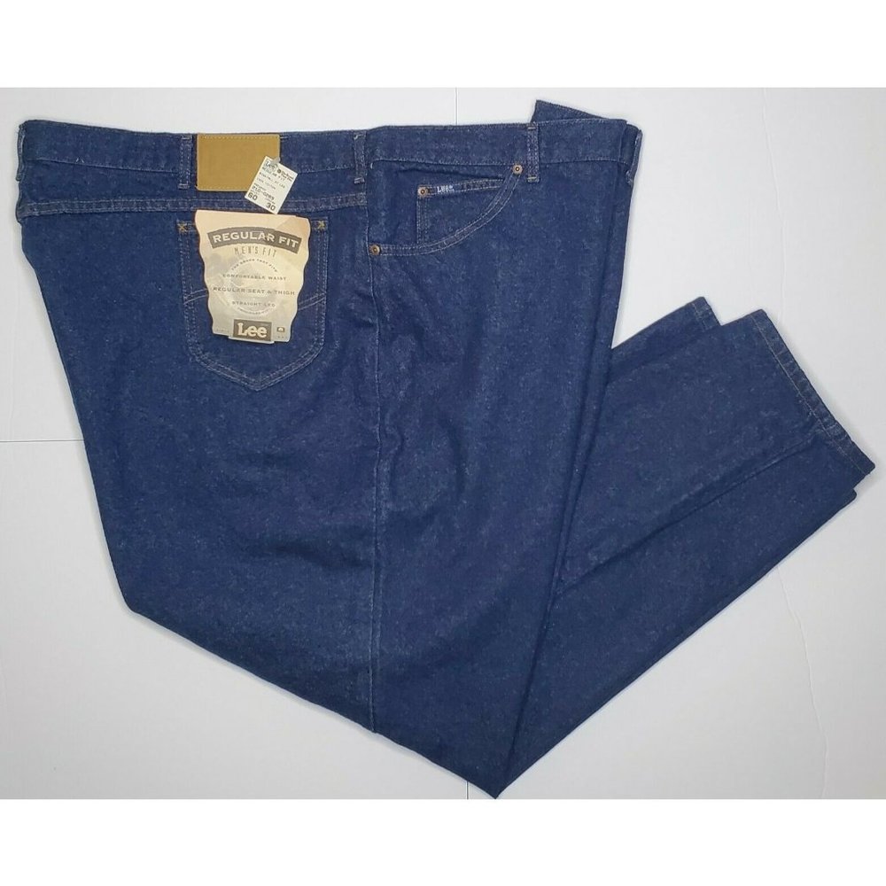 VTG NWT Lee Regular Fit Jeans Mens 60x30 Straight